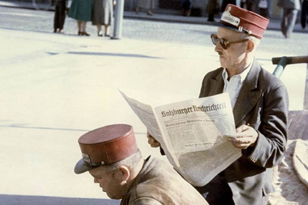 "Salzburger Nachrichten" - Ende der 50ger-Jahre - Ferdinand Moosleitner