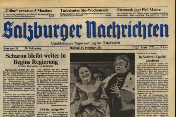 Salzburger Nachrichten blau ©SN Archiv