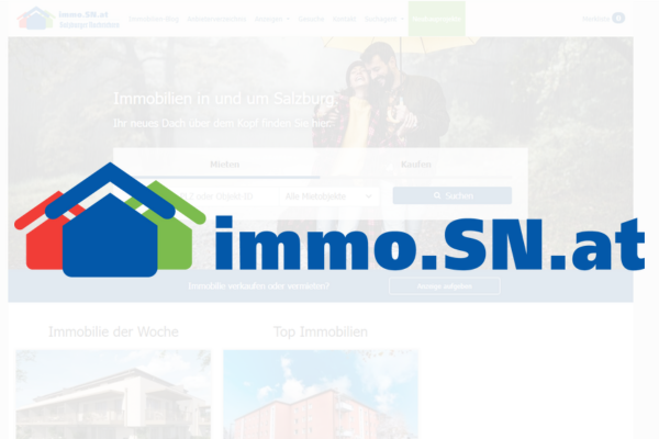 immo.SN.at - Offizielles Logo